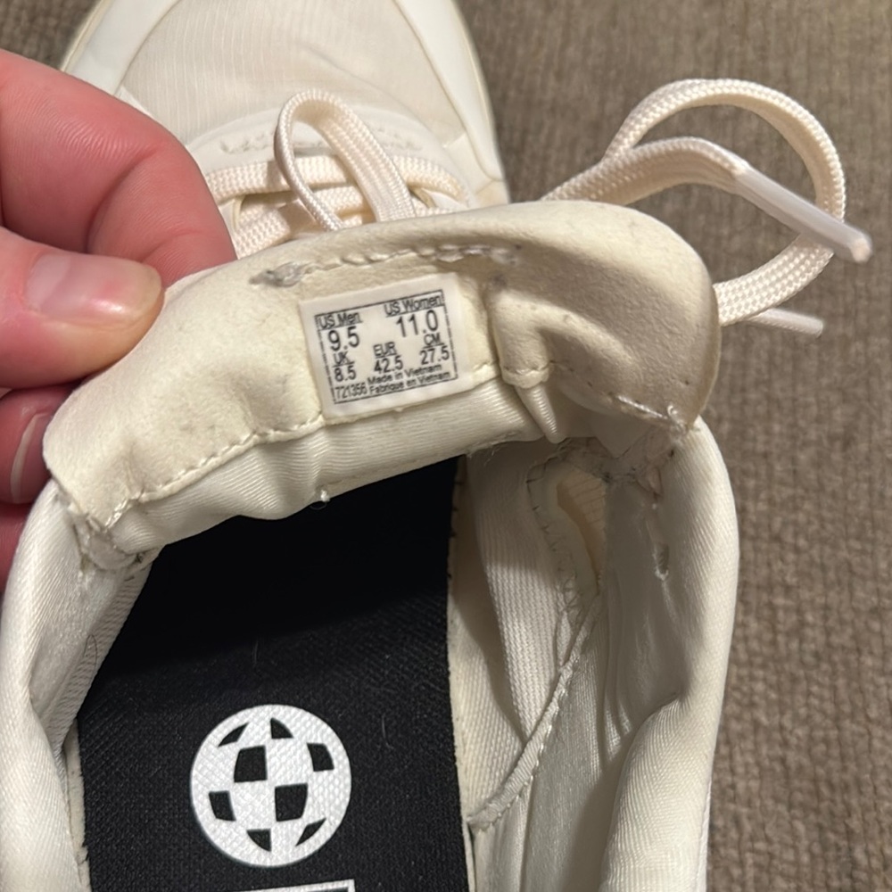 Vans Off-White Athletic Sneakers - Picture 9 of 16